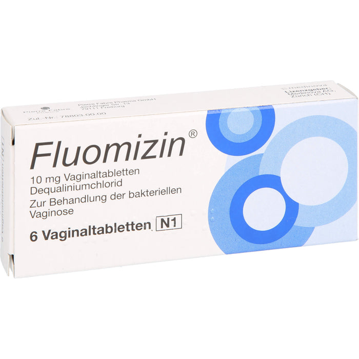 Fluomizin Vaginaltablettten bei bakterieller Vaginose, 6 pcs. Tablets