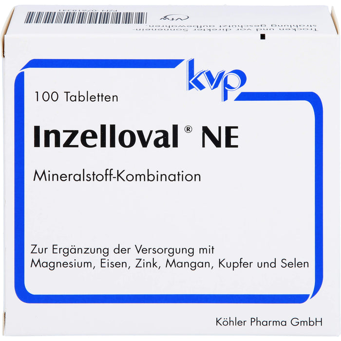 Inzelloval NE Mineralstoff-Kombination Tabletten, 100 pcs. Tablets