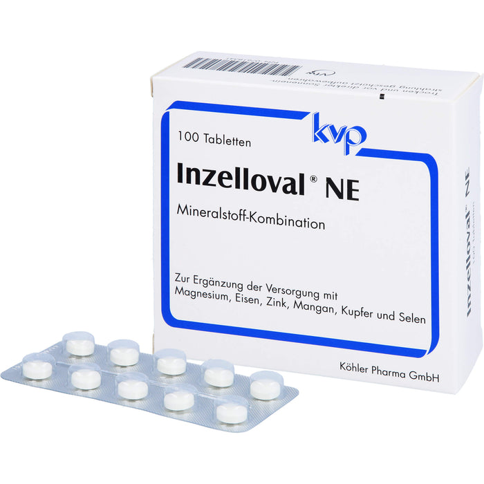 Inzelloval NE Mineralstoff-Kombination Tabletten, 100 pc Tablettes