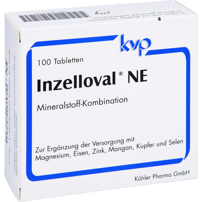 Inzelloval NE Mineralstoff-Kombination Tabletten, 100 pcs. Tablets