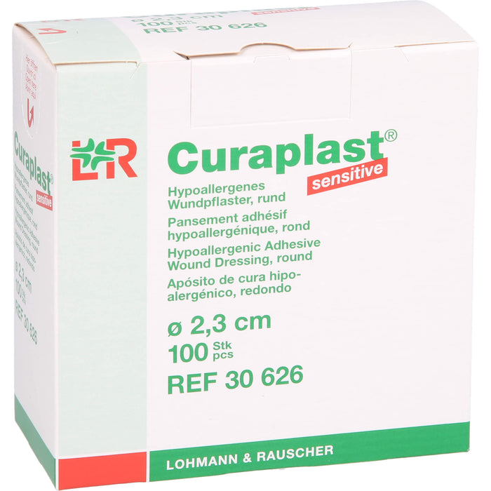 Curaplast Sensitiv rund, 100 St. Pflaster