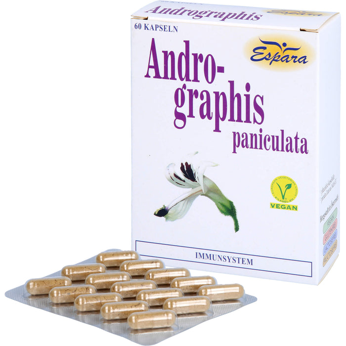 Espara Andrographis paniculata Kapseln, 60 pc Capsules