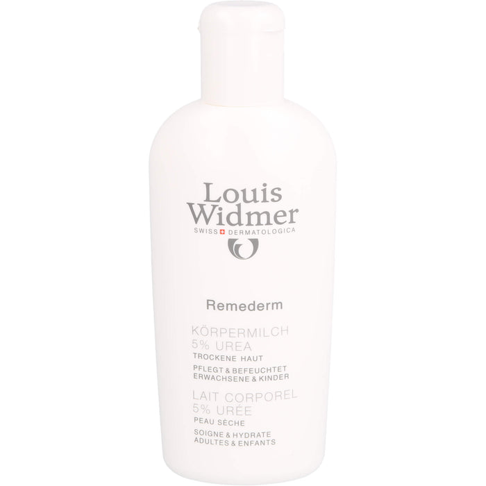 Louis Widmer Remederm Körpermilch 5 % Urea, 200 ml Cream