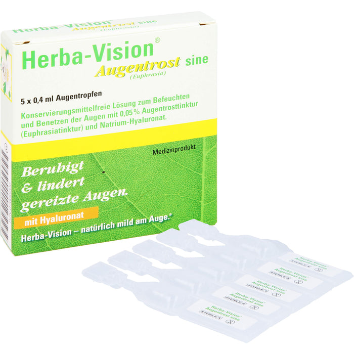 Herba-Vision Augentrost sine (Euphrasia), 5 pc Ampoules