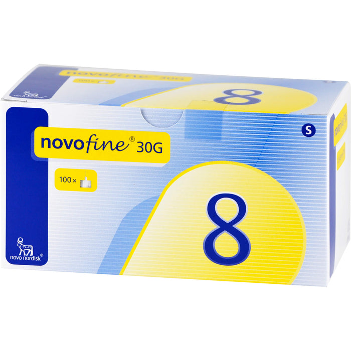 NOVOFINE 8 0,30x8mm TW, 100 St KAN