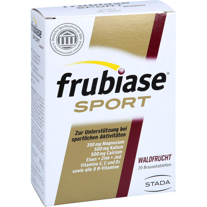 frubiase Sport Waldfrucht Brausetabletten, 20 St. Tabletten