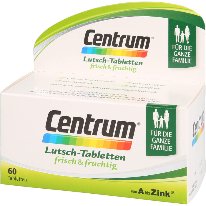 Centrum frisch & fruchtig Lutschtabletten, 60 St. Tabletten