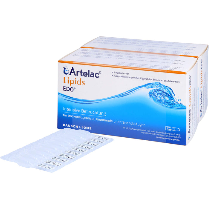 Artelac Lipids EDO, 120 pcs. Single-dose pipettes