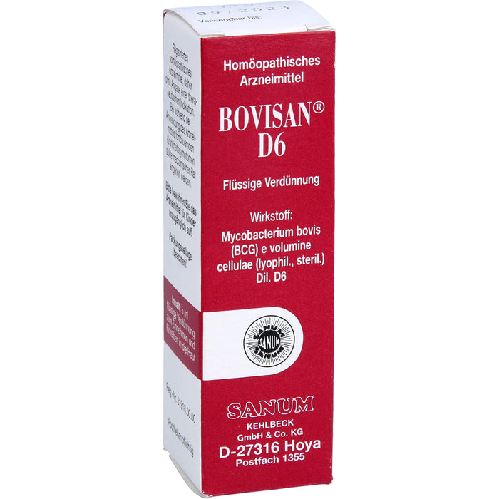 SANUM-KEHLBECK Bovisan D6 Tropfen, 5 ml Lösung