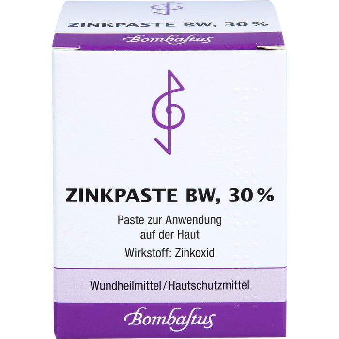 Bombastus Zinkpaste BW - Wundheilmittel, 100 g Creme