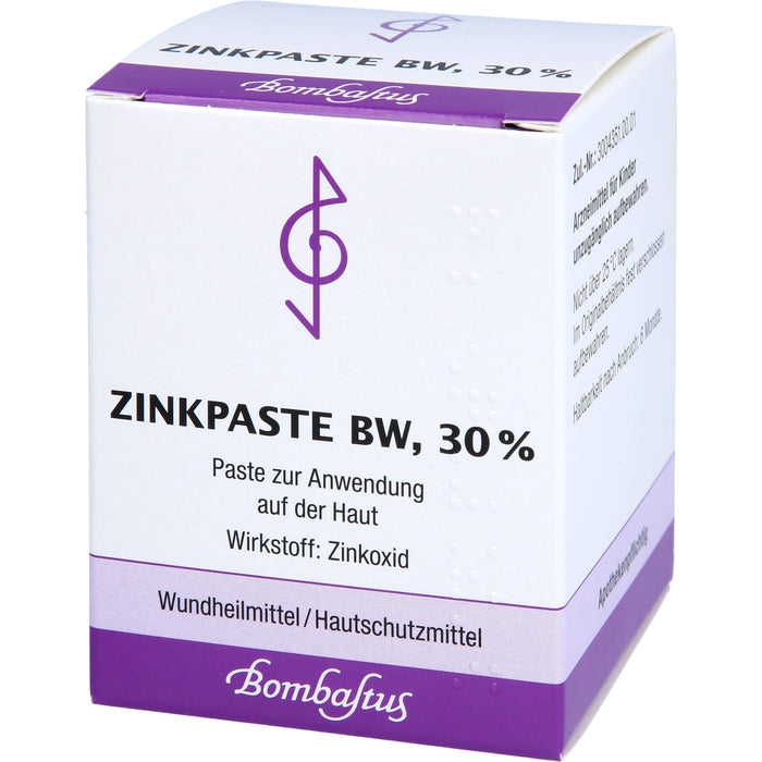 Bombastus Zinkpaste BW - Wundheilmittel, 100 g Cream