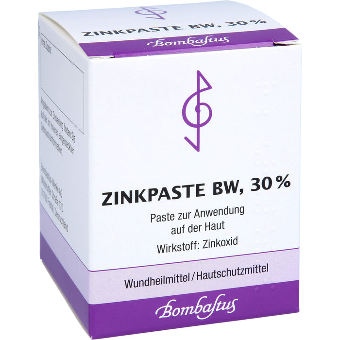 Bombastus Zinkpaste BW - Wundheilmittel, 100 g Creme