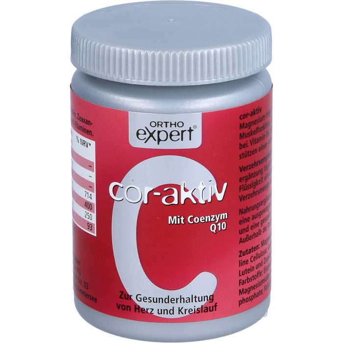 Orthoexpert cor-aktiv Kapseln zur Gesunderhaltung von Herz und Kreislauf, 60 pc Capsules