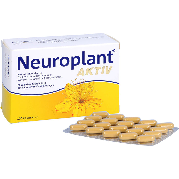 Neuroplant aktiv Filmtabletten bei depressiven Verstimmungen, 100 pcs. Tablets