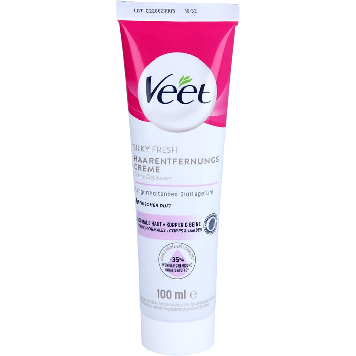 Veet Haarentfernungs-Creme für normale Haut, 100 ml Cream