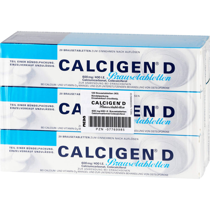 CALCIGEN D Brausetabletten, 120 pcs. Tablets