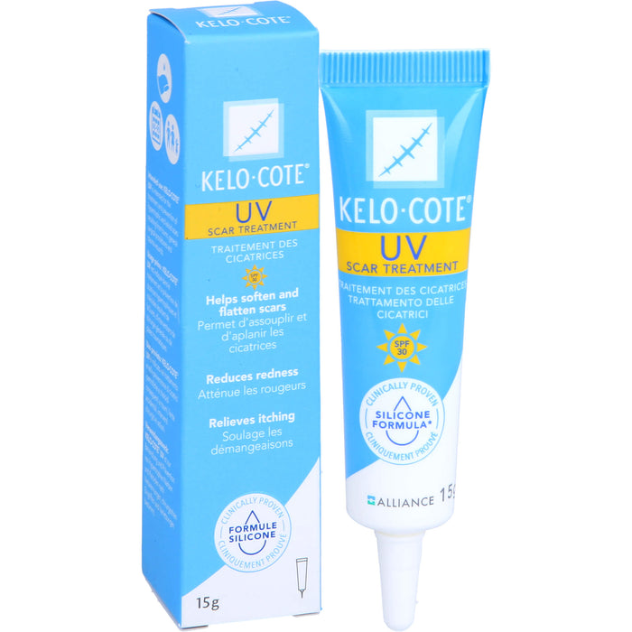 Kelo-Cote UV Gel zur Narbenbehandlung, 15 g Gel