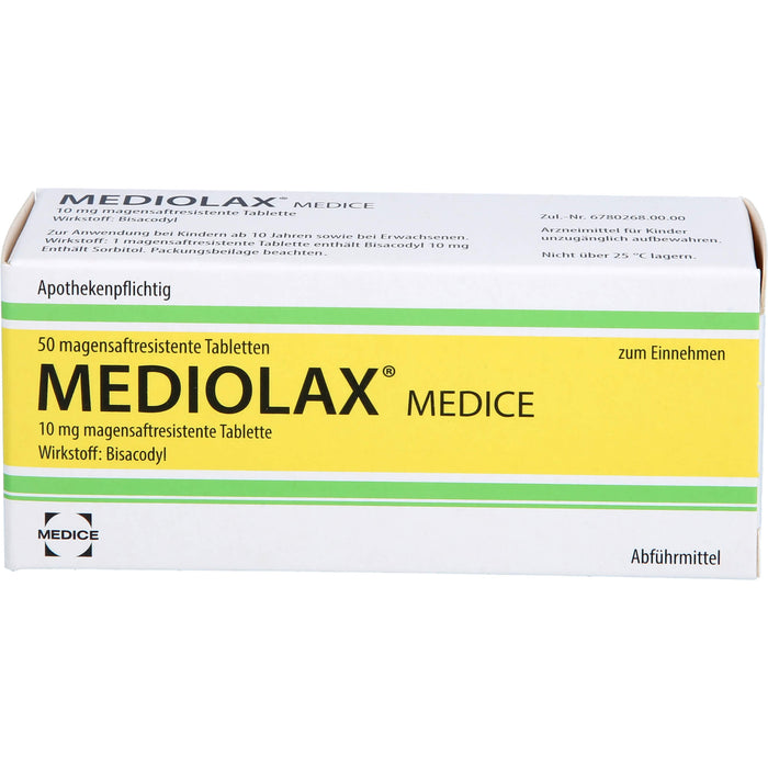 Mediolax Medice Tabletten, 50 St. Tabletten