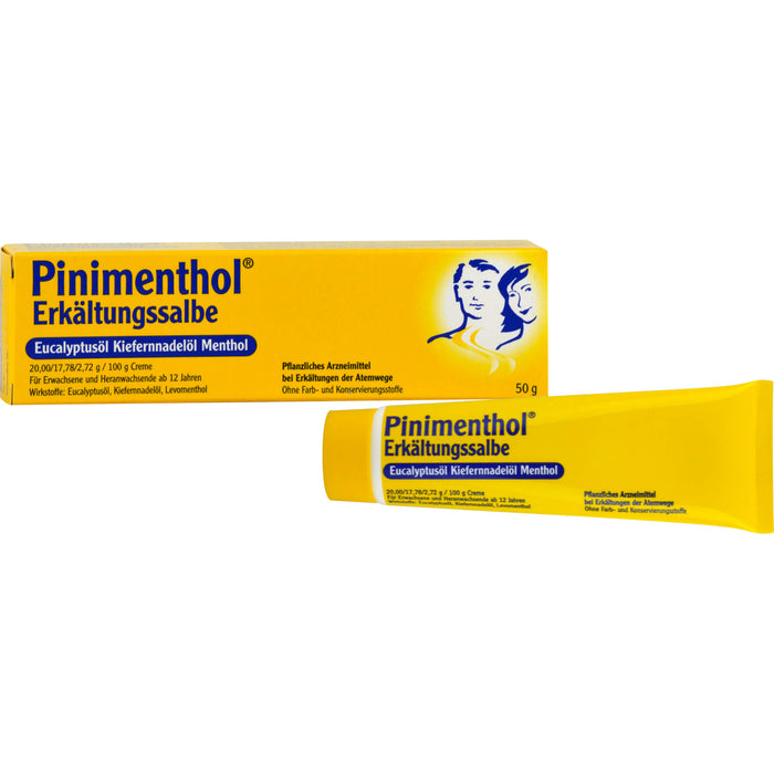 Pinimenthol Erkältungssalbe, 50 g Crème