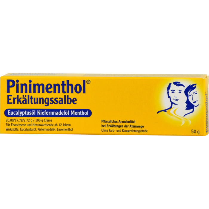 Pinimenthol Erkältungssalbe, 50 g Creme