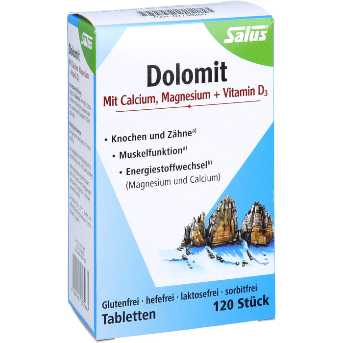 Salus Dolomit Tabletten, 120 pc Tablettes