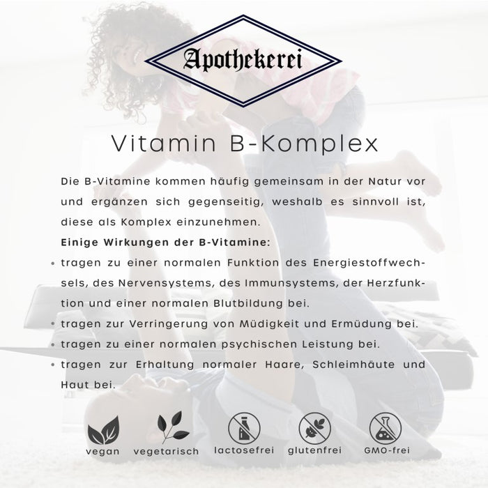 Apothekerei Vitamin B Komplex, 30 pc Capsules