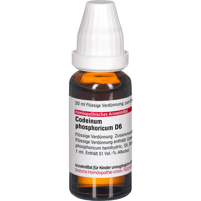 Codeinum phosphoricum D6 DHU Dilution, 20 ml DIL