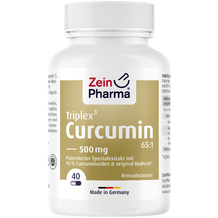 ZeinPharma Curcumin Triplex3 500 mg Kapseln, 40 pcs. Capsules