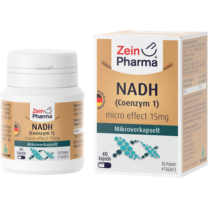 ZeinPharma NADH Coenzym 1 Kapseln 15 mg, 30 St. Kapseln