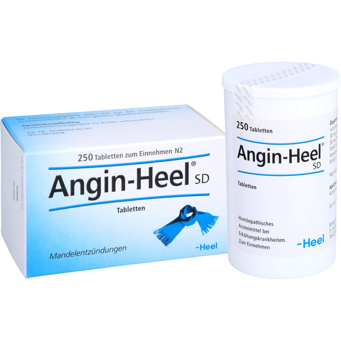 Angin-Heel SD Tabletten bei Mandelentzündungen, 250 pcs. Tablets