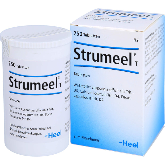 Strumeel T Tabletten bei Schilddrüsenerkrankungen, 250 St. Tabletten