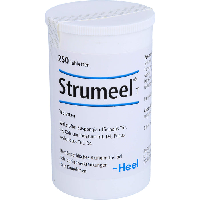 Strumeel T Tabletten bei Schilddrüsenerkrankungen, 250 pc Tablettes