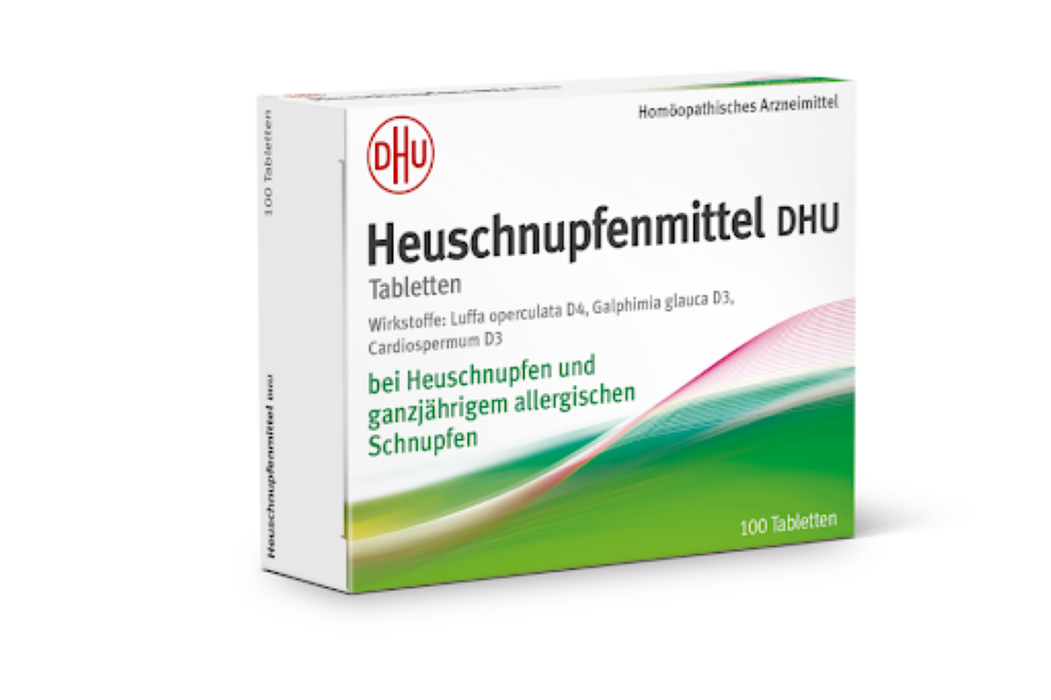 DHU Heuschnupfenmittel – macht nicht müde – hilft Augen und Nase, 100 St. Tabletten