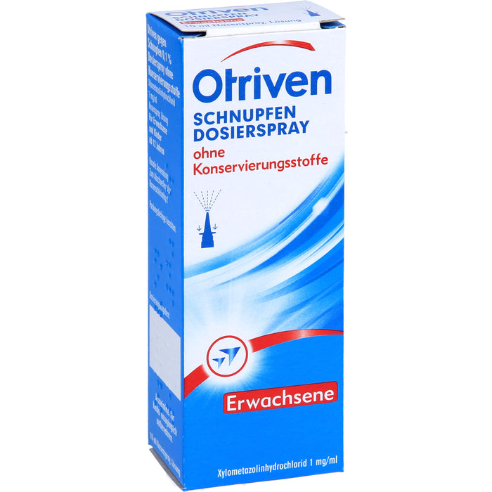 Otriven 0,1 % ohne Konservierungsstoffe Dosierspray, 10 ml Solution