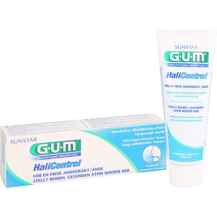 GUM HaliControl Zahngel, 75 ml Toothpaste