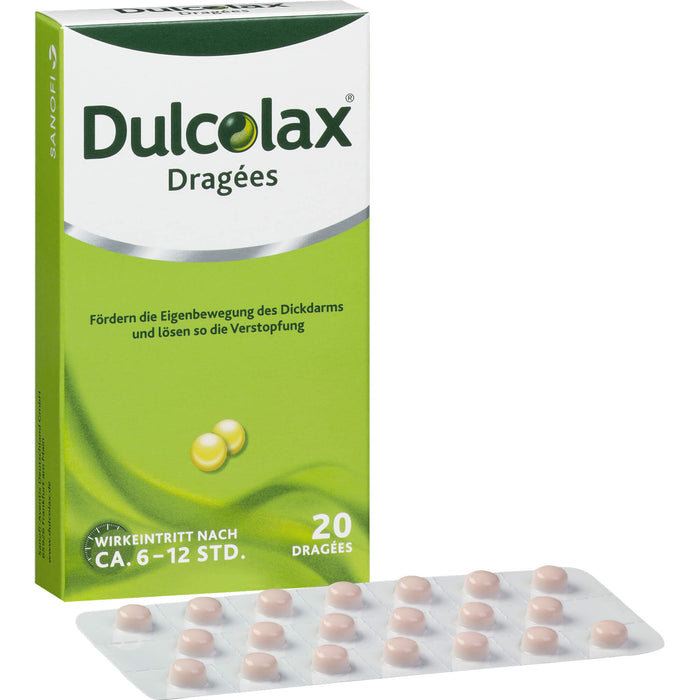 Dulcolax Dragées Sanofi-Aventis, 20 pc Tablettes