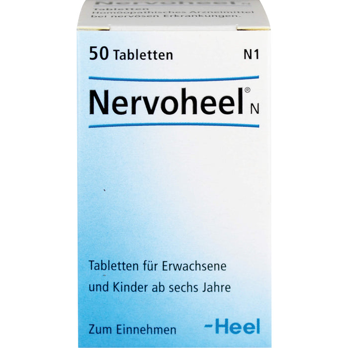 Nervoheel N Tabletten bei nervösen Erkrankungen, 50 pc Tablettes