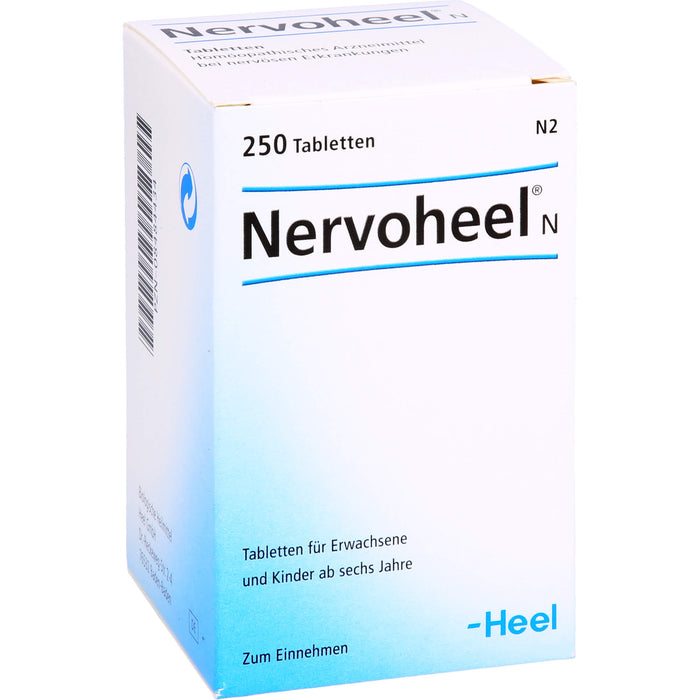 Nervoheel N Tabletten bei nervösen Erkrankungen, 250 pcs. Tablets