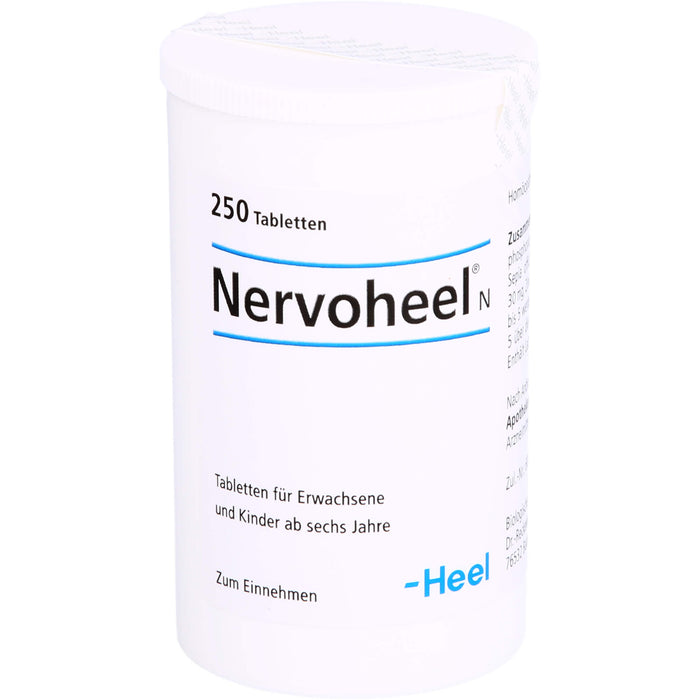 Nervoheel N Tabletten bei nervösen Erkrankungen, 250 pcs. Tablets