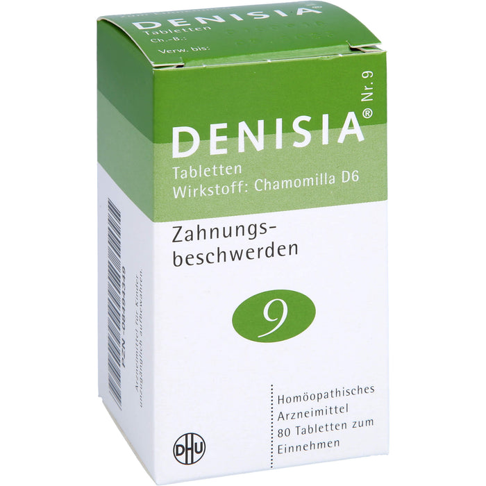 Denisia 9 Zahnungsbeschwerden Tabletten, 80 St. Tabletten