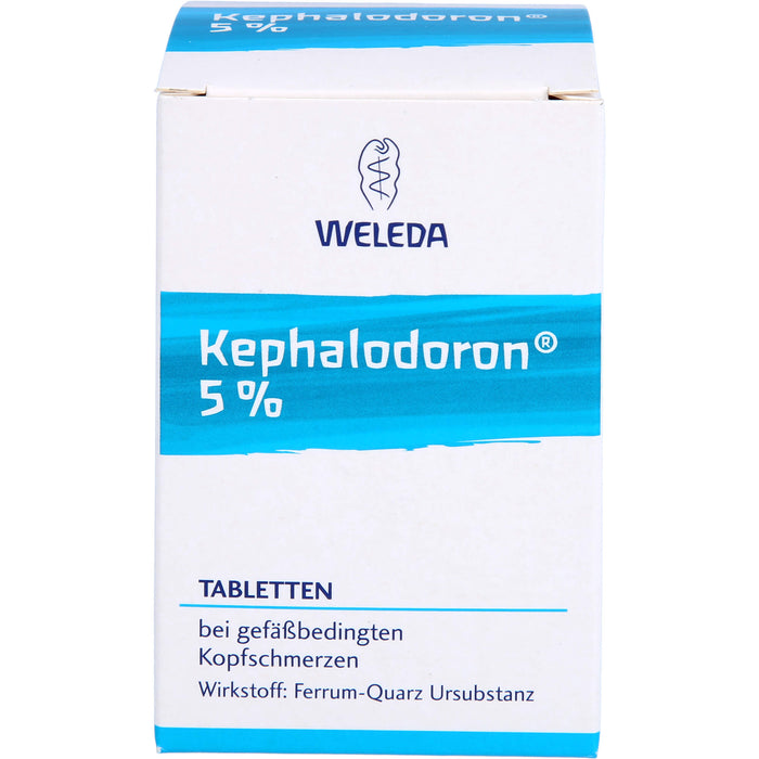 WELEDA Kephalodoron 5% Tabletten bei gefäßbedingten Kopfschmerzen, 250 pcs. Tablets