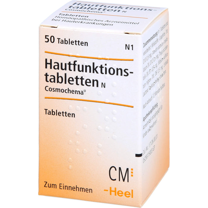 Hautfunktionstabletten N, 50 St TAB