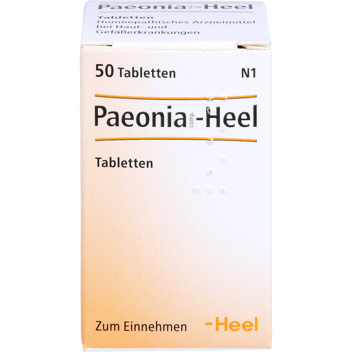 Paeonia Comp. Heel Tabletten, 50 pcs. Tablets