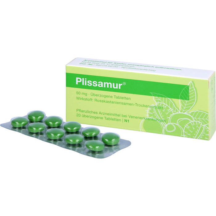 Plissamur Drg., 20 St. Tabletten