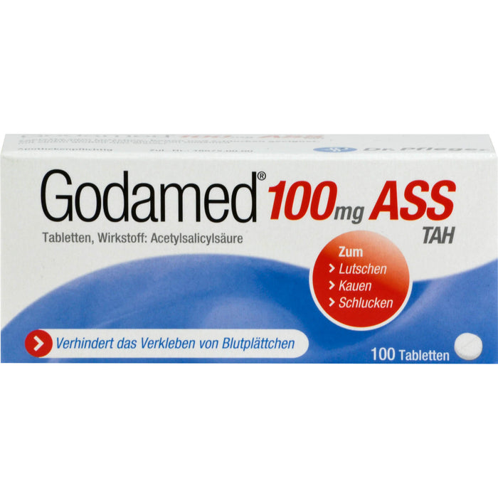 Godamed 100 mg ASS TAH Tabletten, 100 St. Tabletten