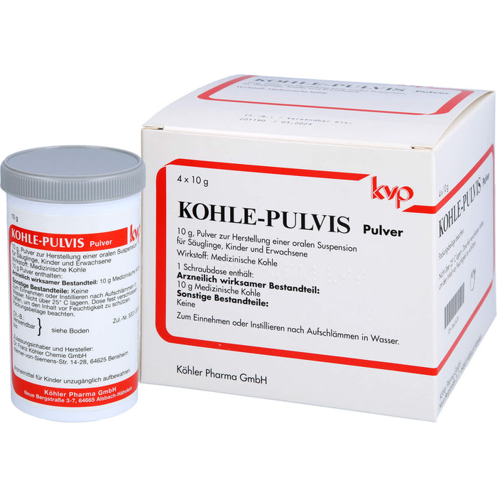 KOHLE-PULVIS Pulver, 40 g Poudre