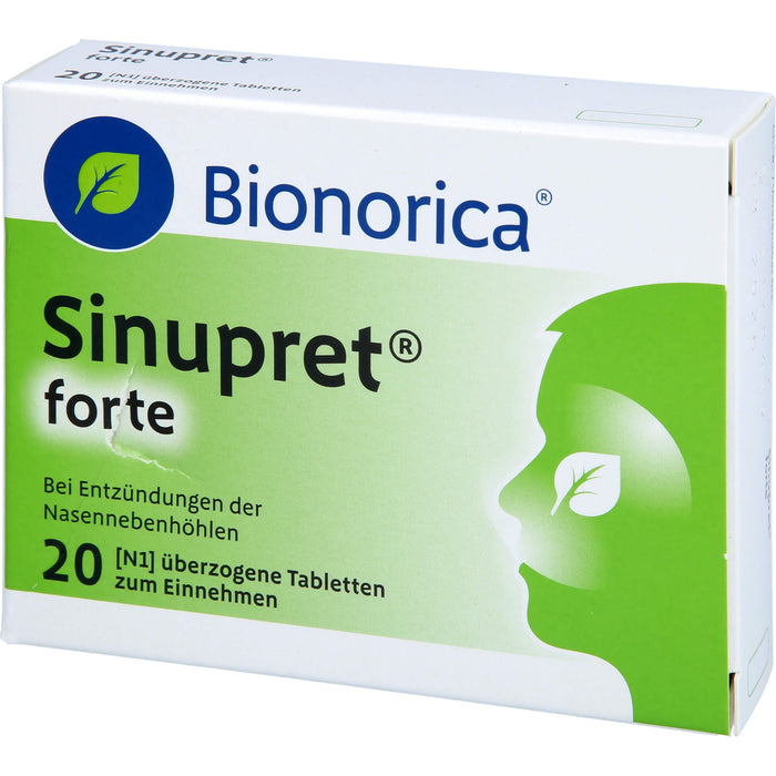 Sinupret forte überzogene Tabletten, 20 St. Tabletten