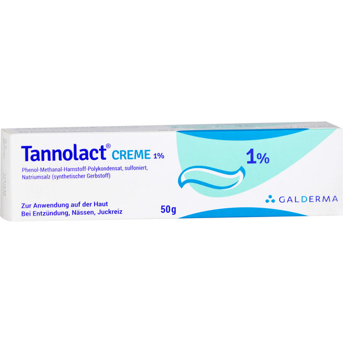 Tannolact Creme 1% bei Entzündung, Nässen, Juckreiz, 50 g Cream