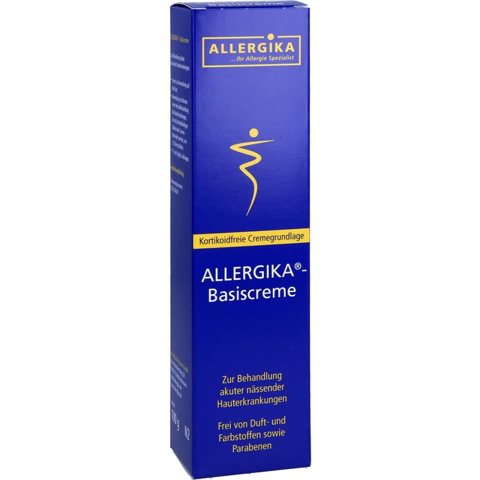 ALLERGIKA Basiscreme zur Behandlung akuter nässender Hauterkrankungen, 100 g Creme