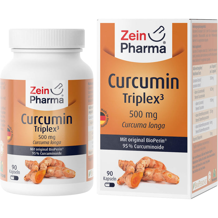 ZeinPharma Curcumin Triplex3 500 mg Kapseln, 90 pc Capsules